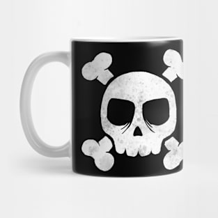 Spatter Skull watercolor Mug